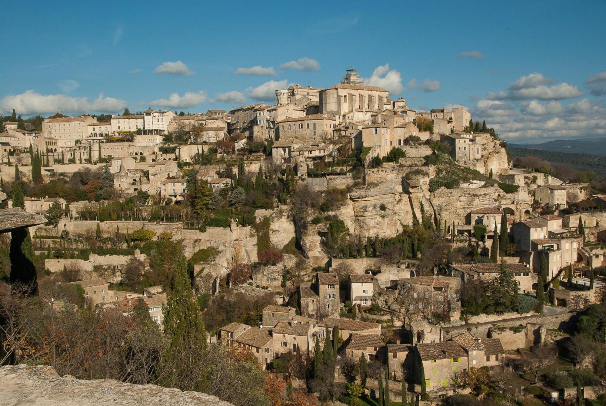 Lou Karo - Piscine Partagee - Parking Prive Villa Gordes Exterior photo