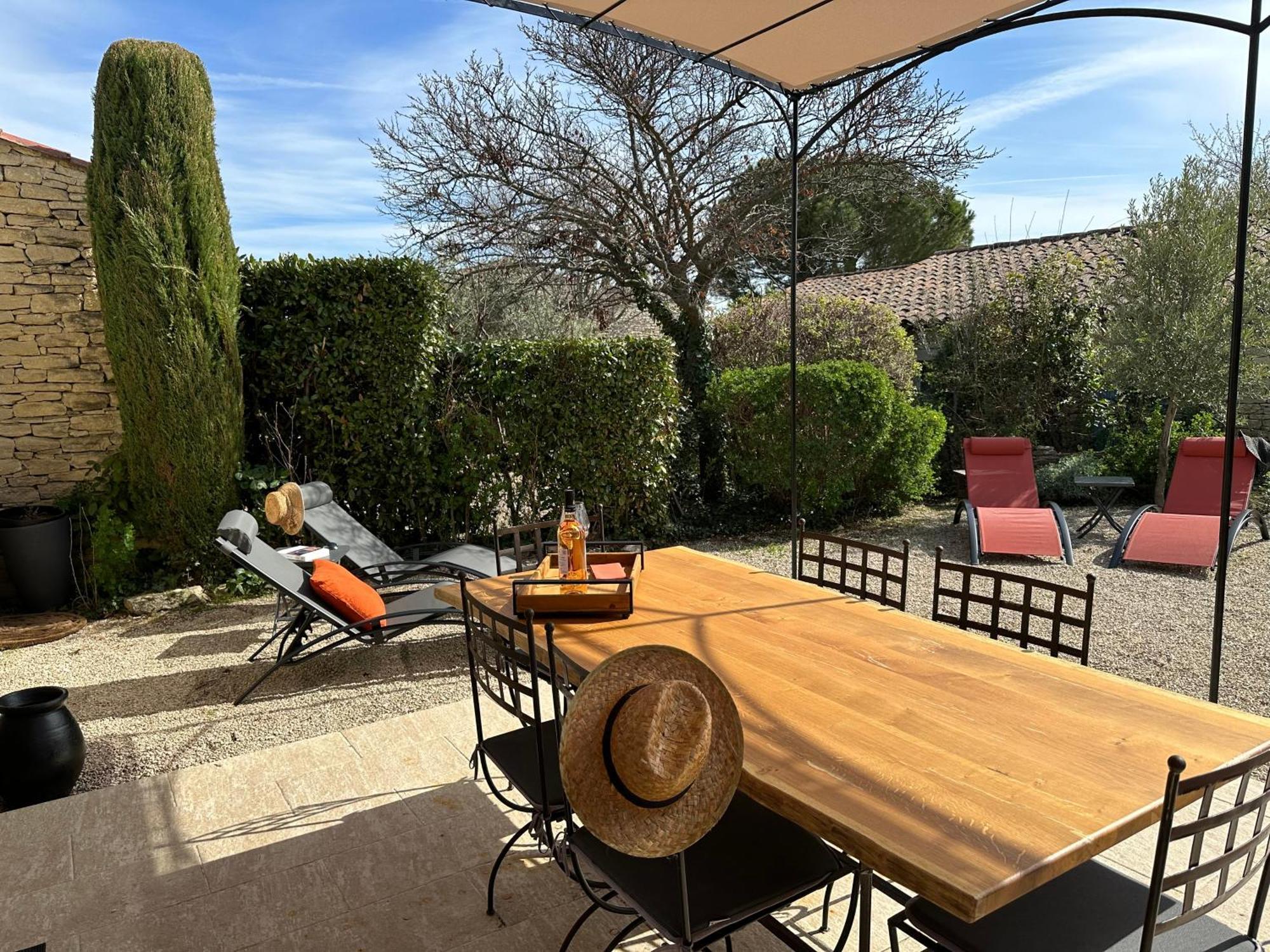 Lou Karo - Piscine Partagee - Parking Prive Villa Gordes Exterior photo